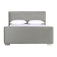 Madison Grey Velvet Bed in Queen