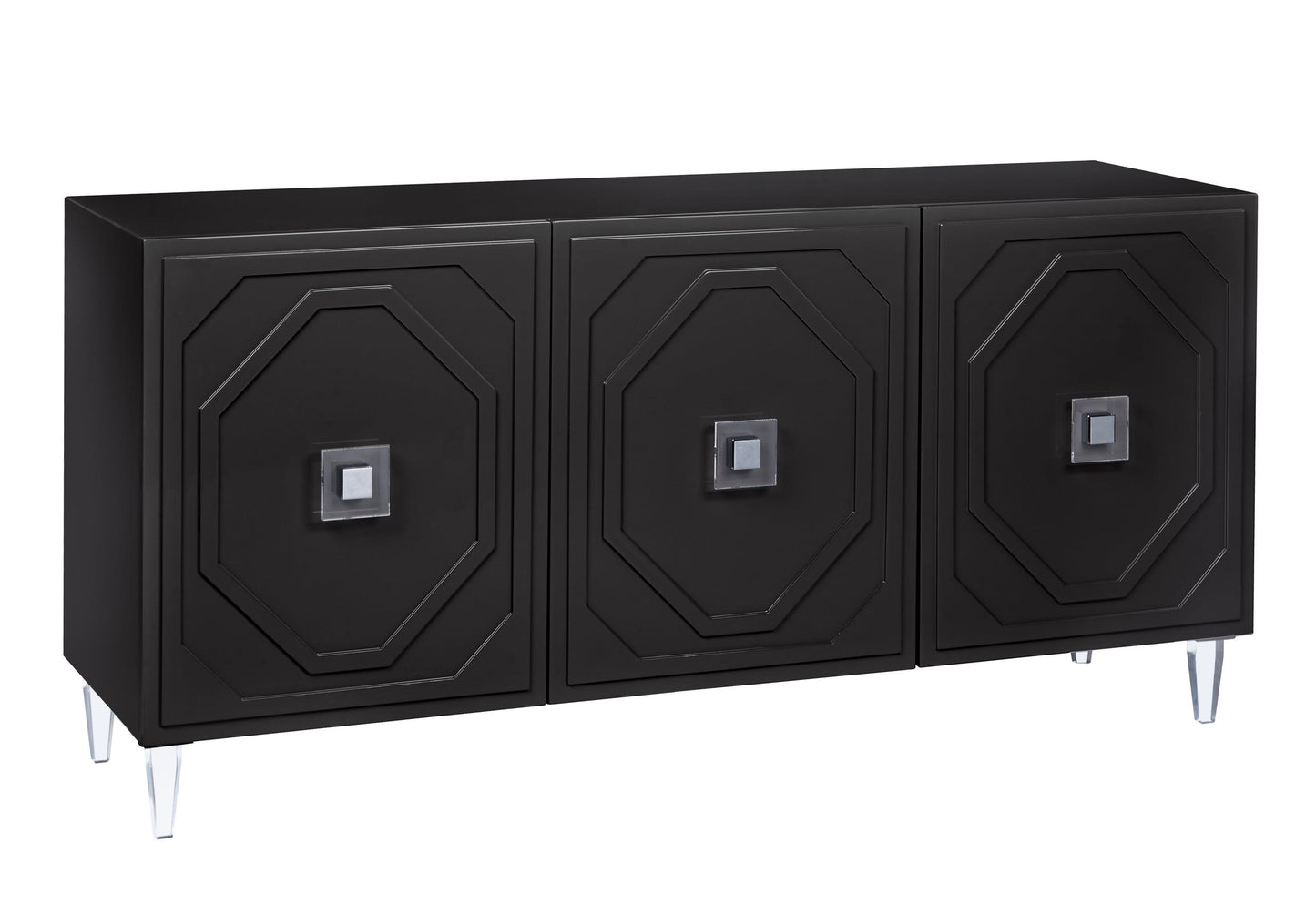 Andros Black Lacquer Buffet