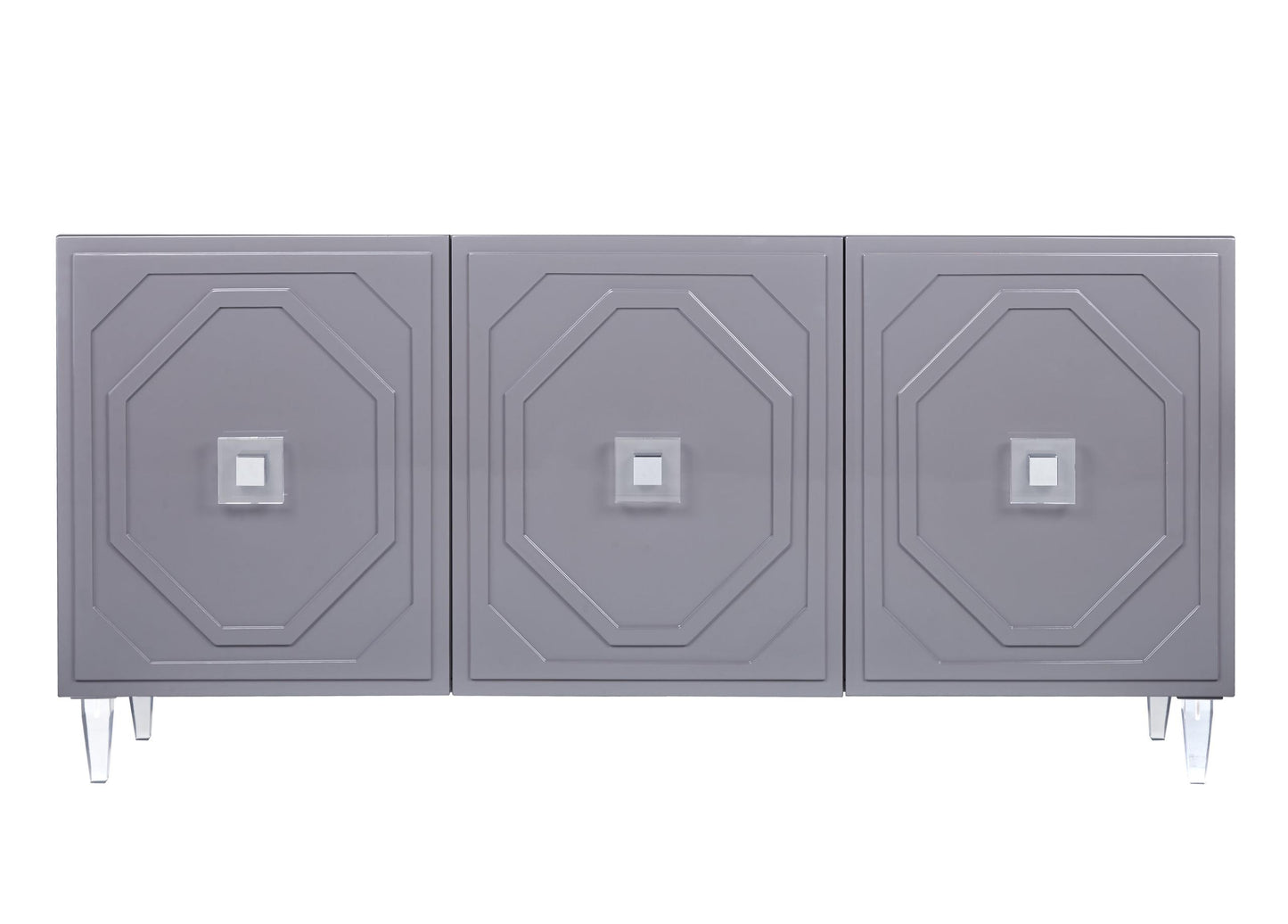 Andros Grey Lacquer Buffet