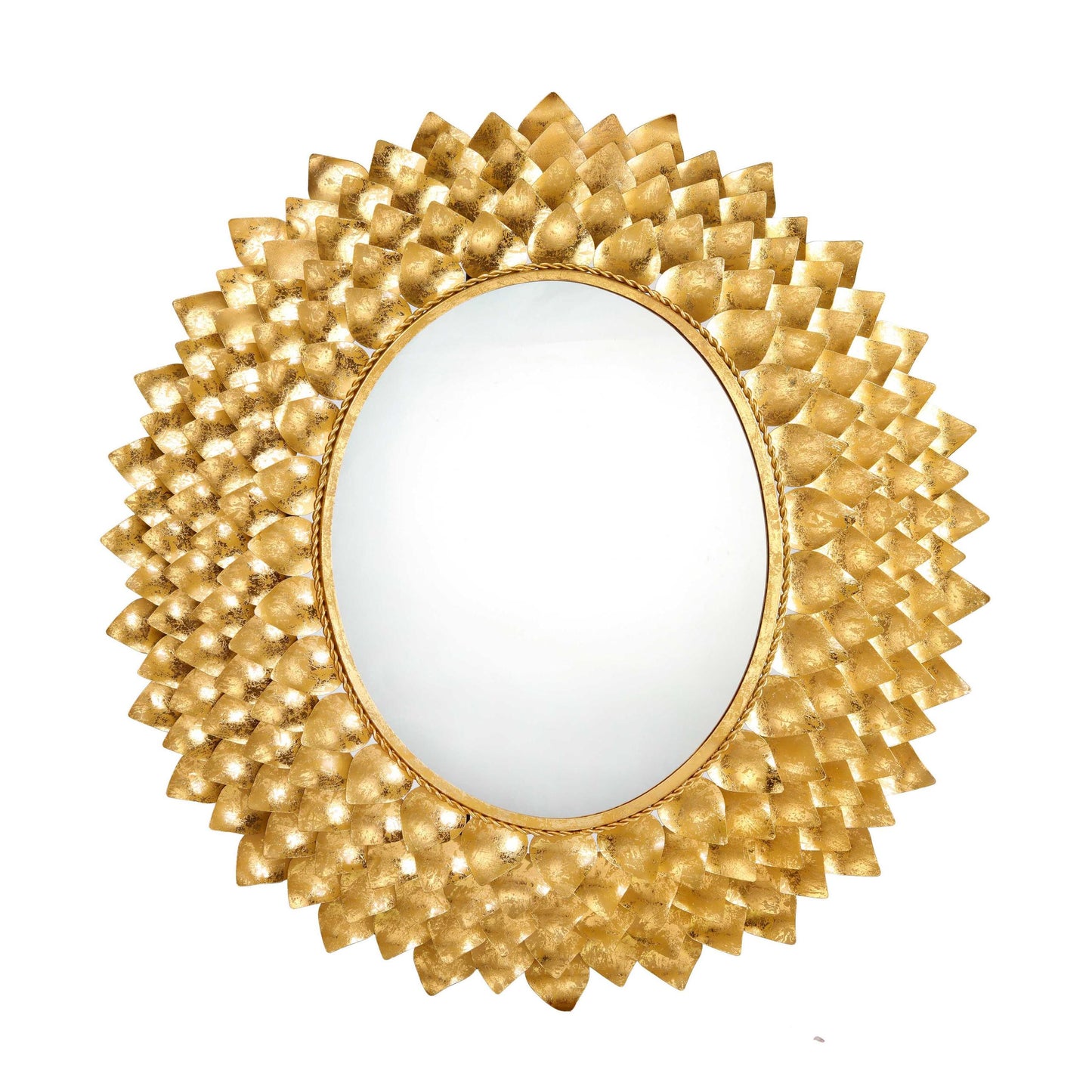 Destiny Gold Oval Wall Mirror
