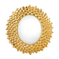 Destiny Gold Oval Wall Mirror