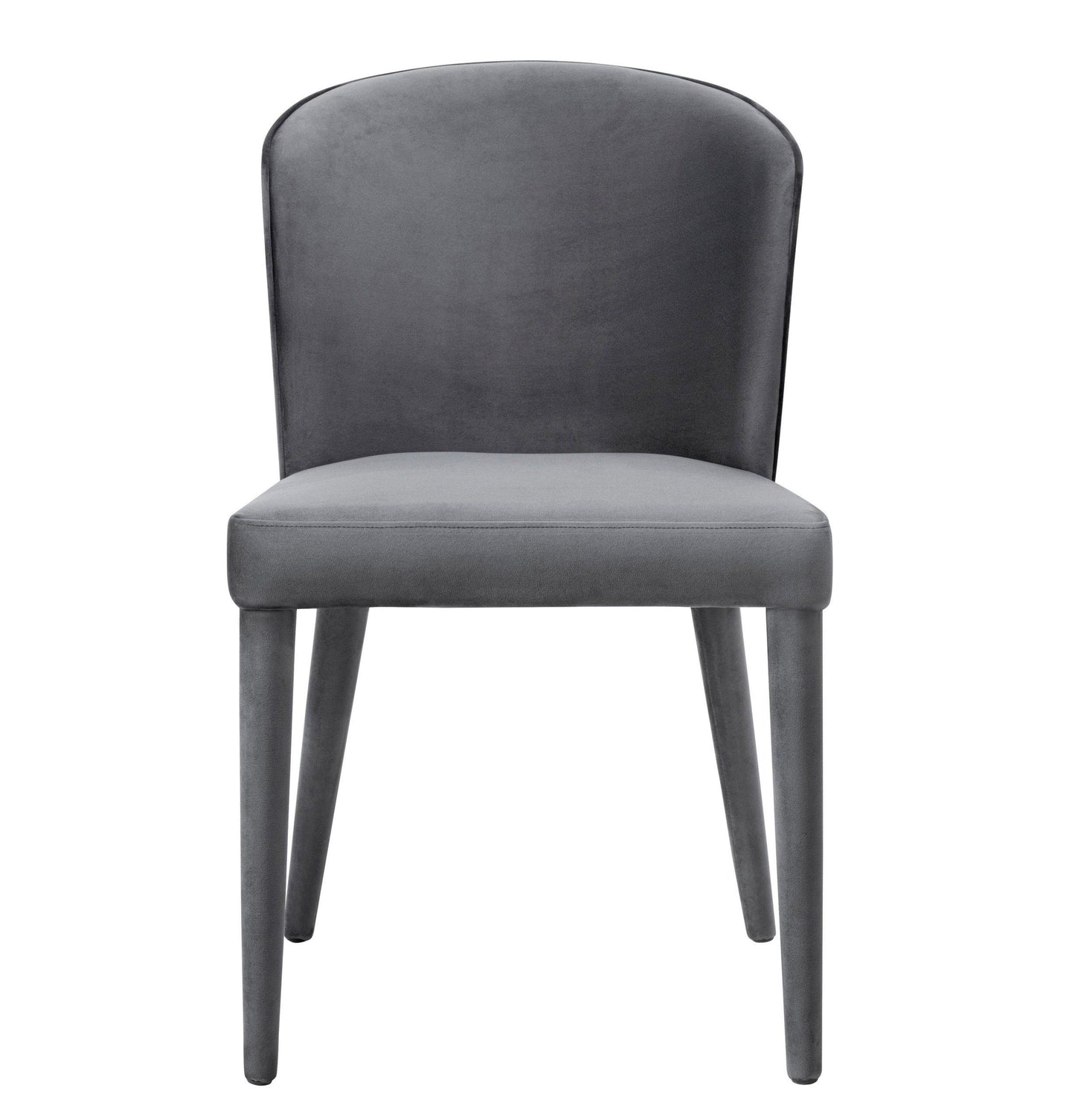 Metropolitan Grey Velvet Chair
