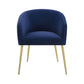 Arya Performance Velvet Navy Dining Chair
