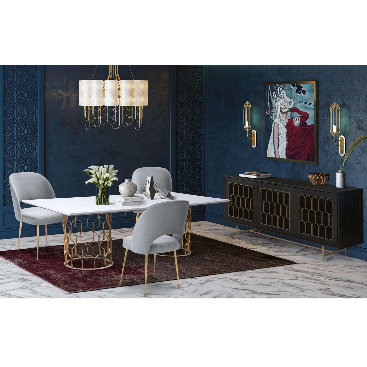 Gatsby Concrete Dining Table