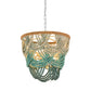Jade Beaded Chandelier