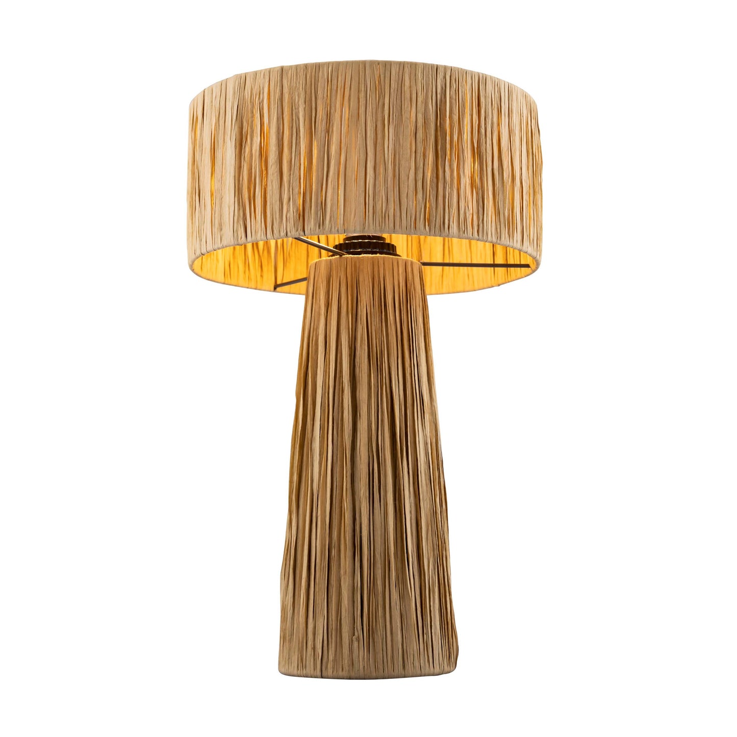 Shelby Raffia Natural Table Lamp