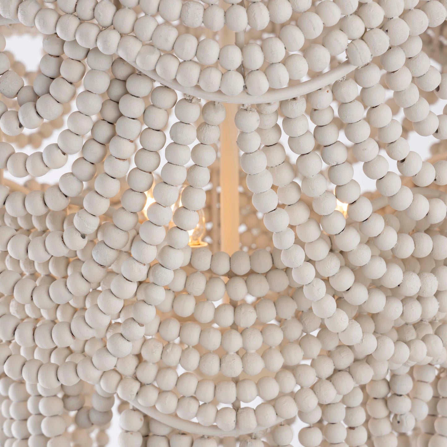Porto Ivory Beaded Chandelier