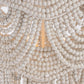 Porto Ivory Beaded Chandelier