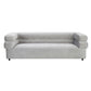 Elsa Light Grey Velvet Sofa by Inspire Me! Home Decor