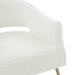 Diana Cream Boucle Accent Chair by Inspire Me! Home Decor