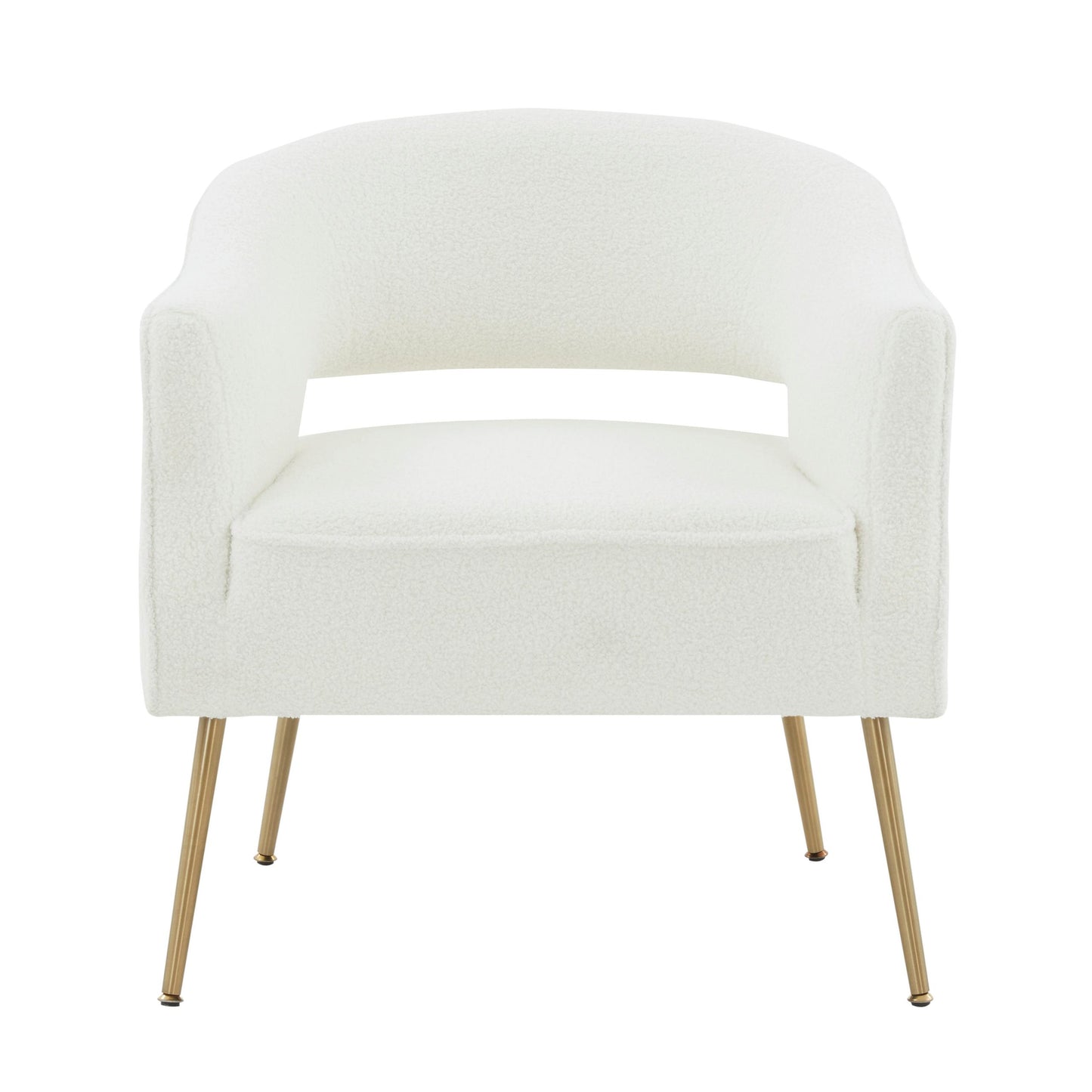 Diana Cream Boucle Accent Chair by Inspire Me! Home Decor