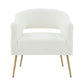 Diana Cream Boucle Accent Chair by Inspire Me! Home Decor