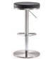 Fano Black Stainless Steel Barstool