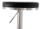 Fano Black Stainless Steel Barstool