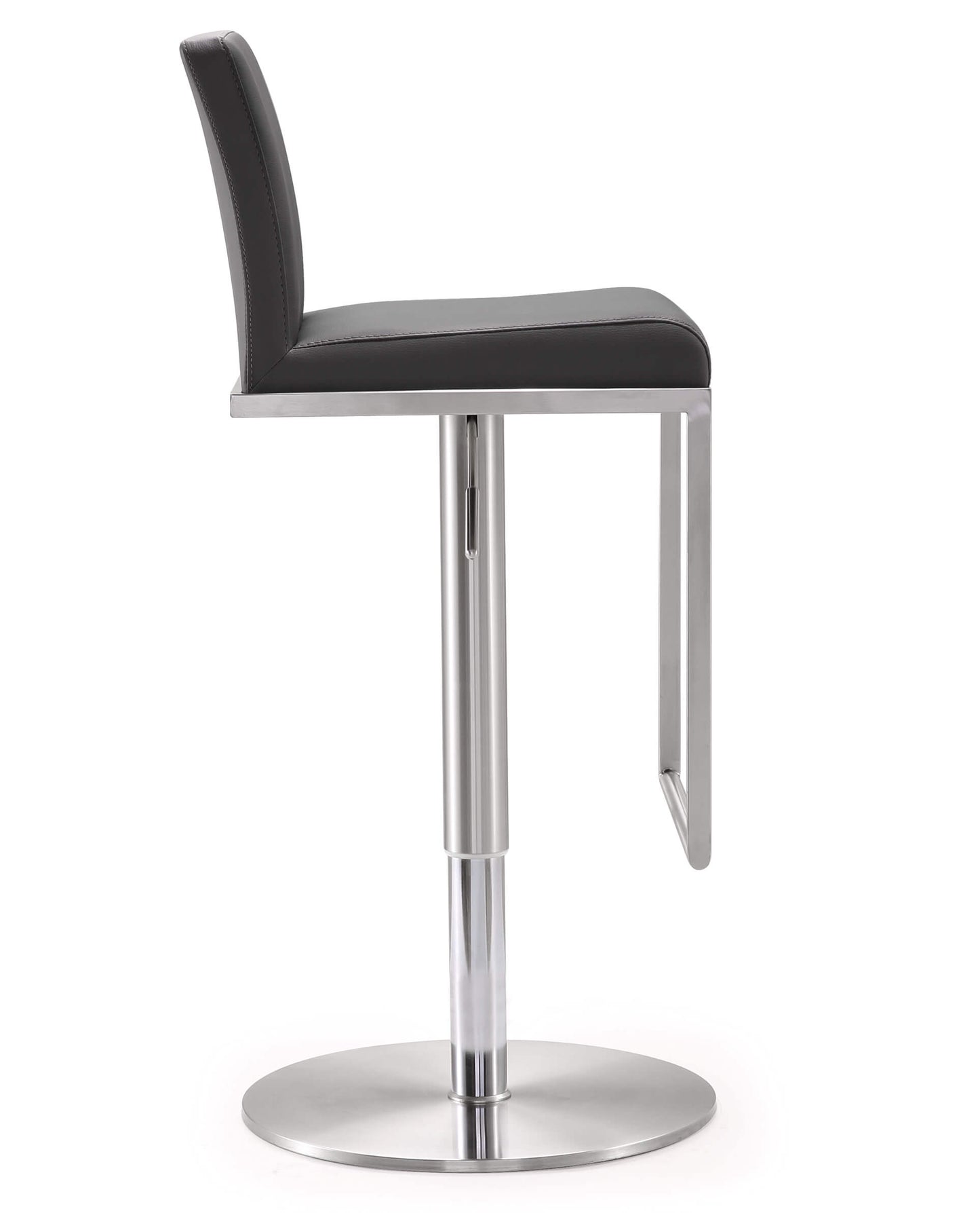 Amalfi Grey Stainless Steel Barstool