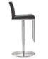 Amalfi Grey Stainless Steel Barstool