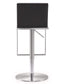 Amalfi Grey Stainless Steel Barstool