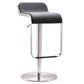 Napoli Black Stainless Steel Barstool