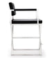 Director Black Steel Counter Stool