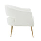 Diana Cream Boucle Accent Chair by Inspire Me! Home Decor