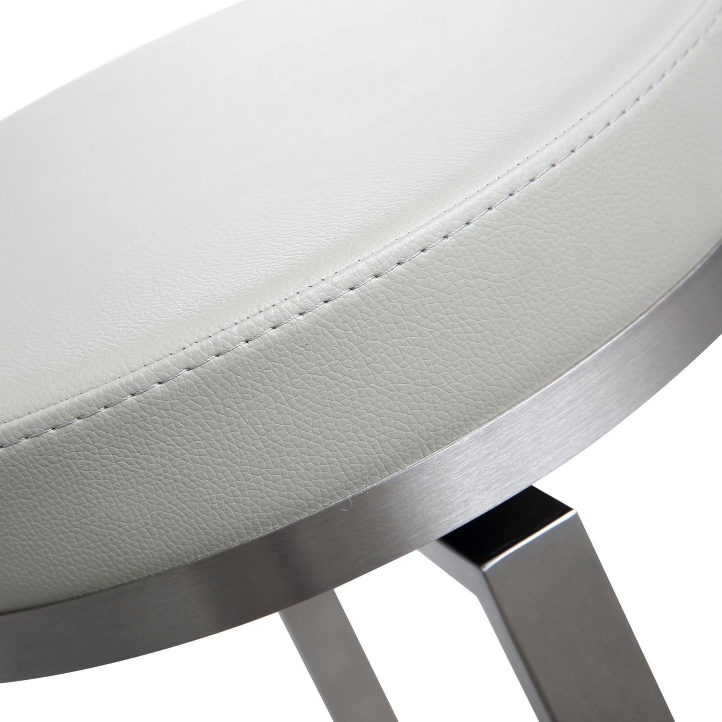 Pratt Grey Steel Counter Stool (Set of 2)