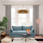 Freya Bluestone Velvet Sofa