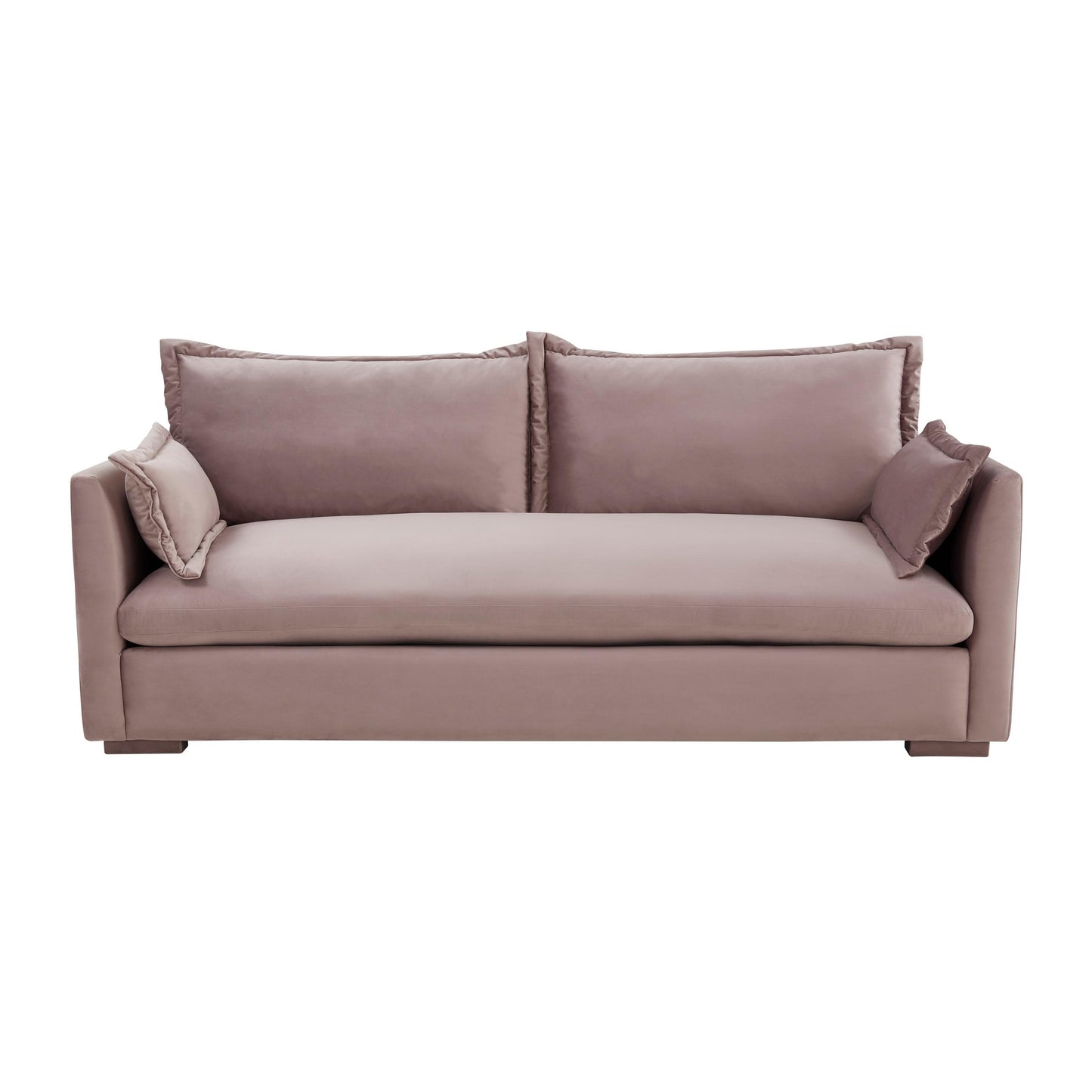 Freya Mauve Velvet Sofa