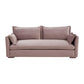 Freya Mauve Velvet Sofa