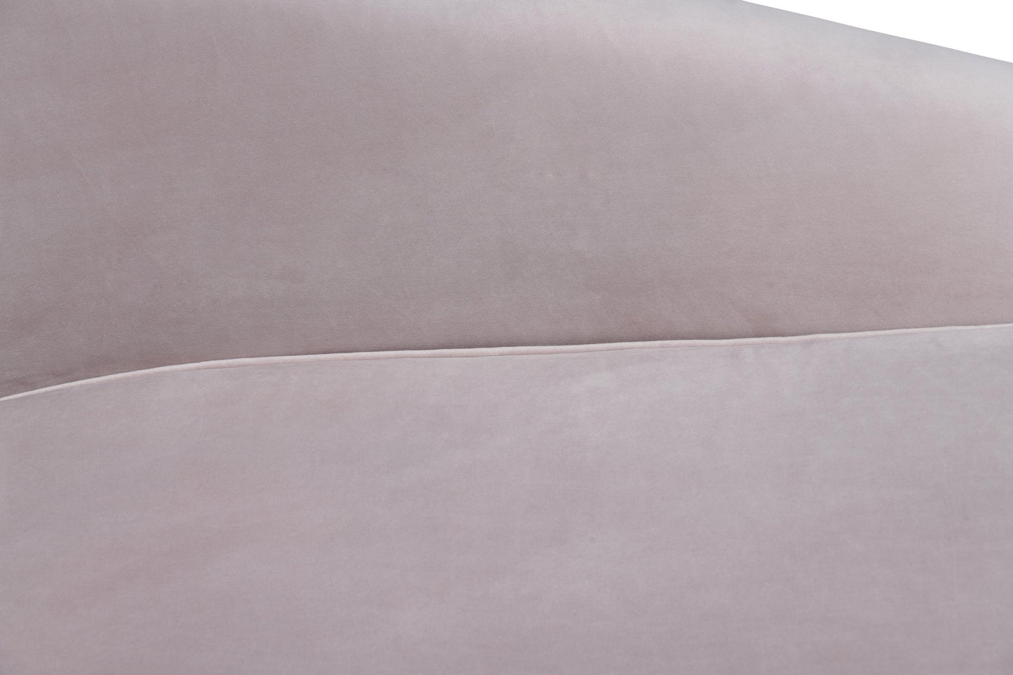 Adele Blush Velvet Chaise