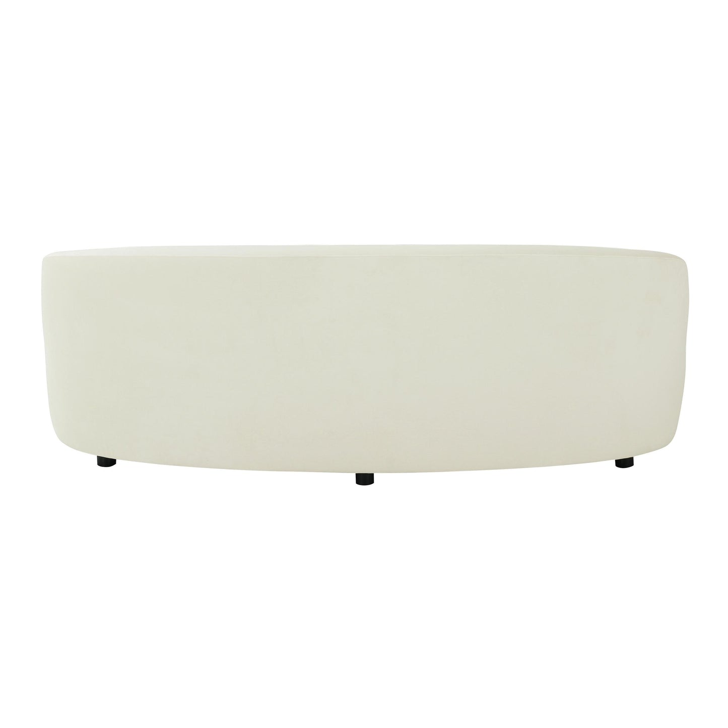 Cannellini Cream Velvet Sofa