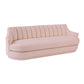 Peyton Blush Velvet Sofa