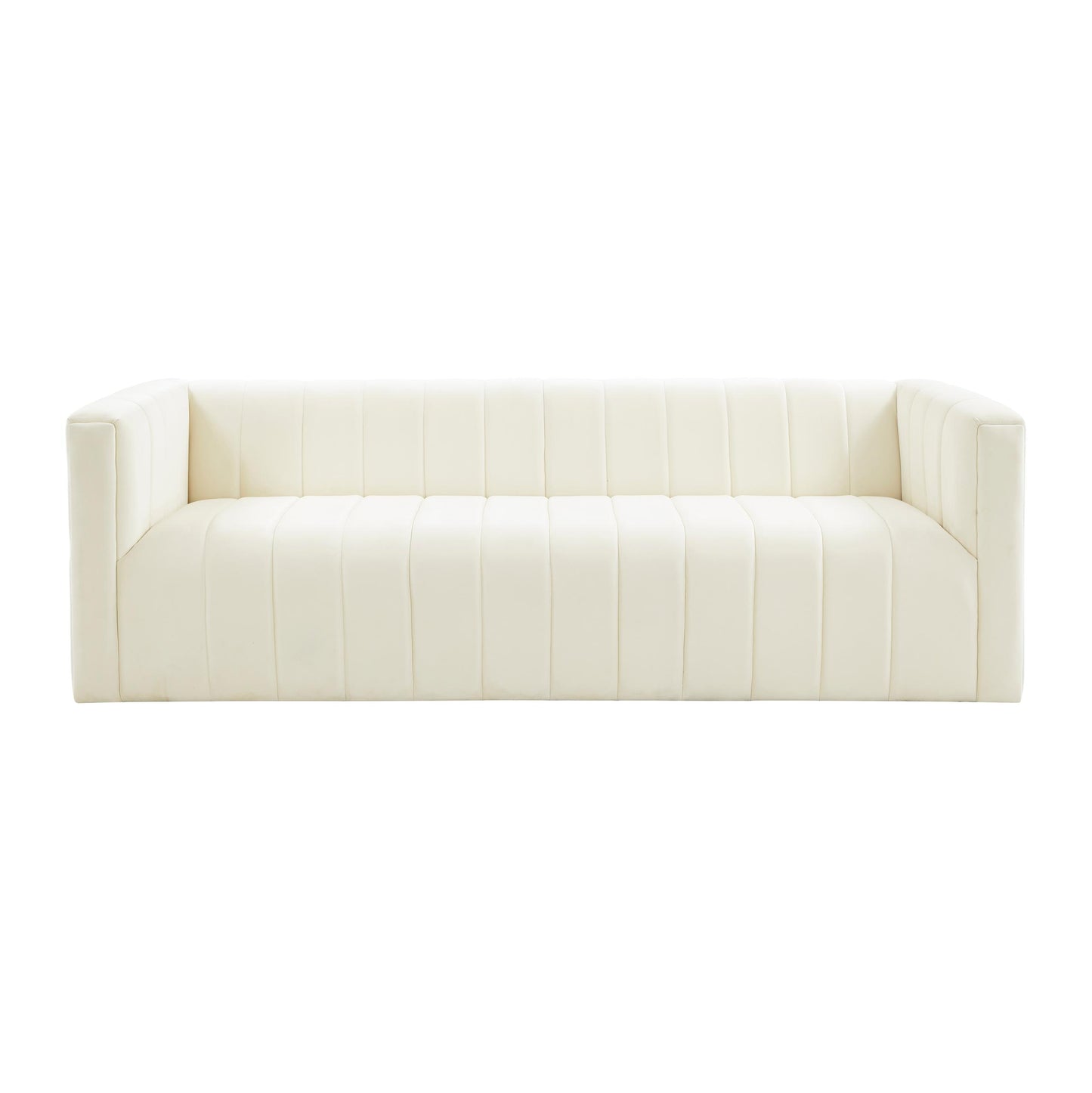 Norah Cream Velvet Sofa