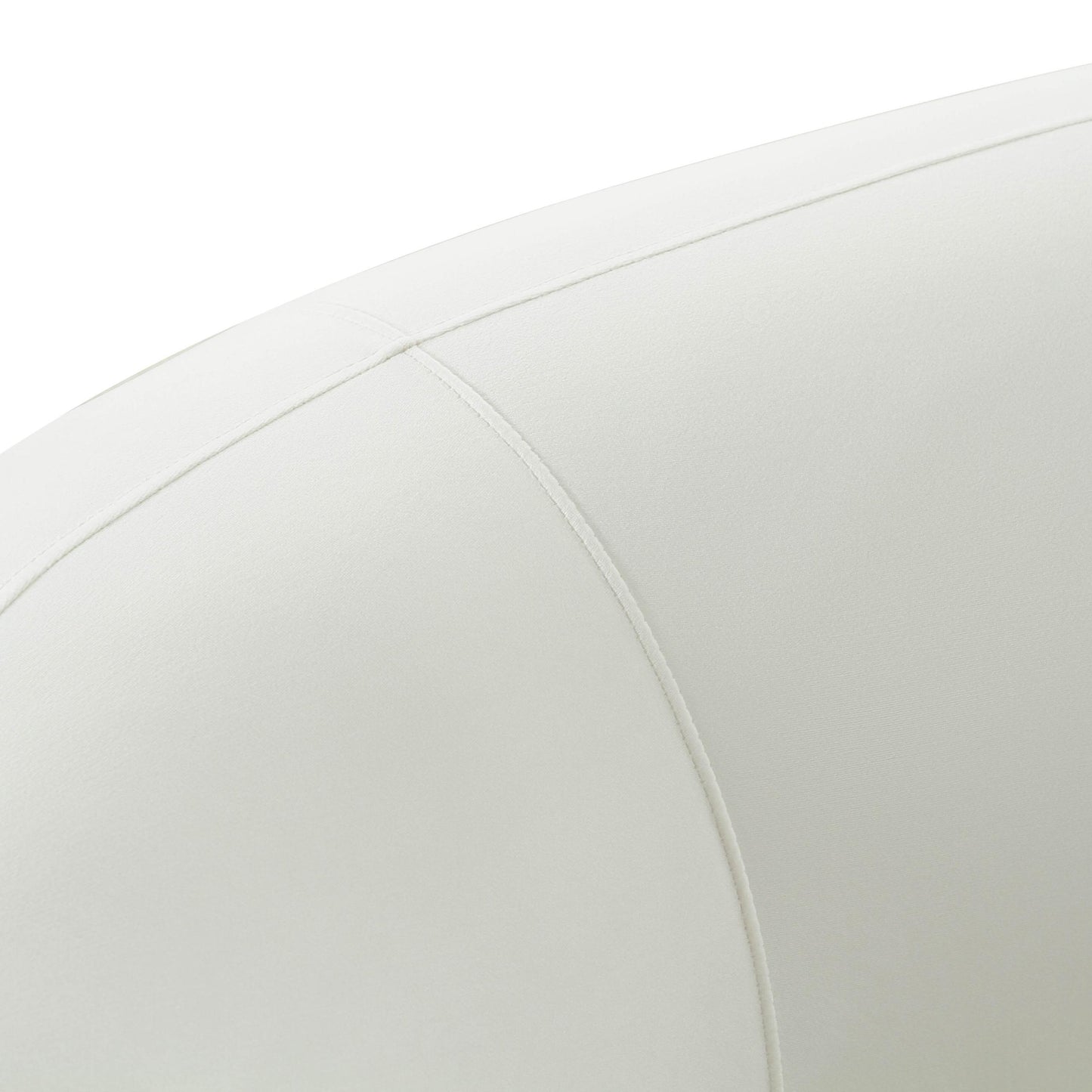 Kendall Cream Velvet 120" Sofa