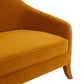 Neveah Turmeric Velvet Sofa