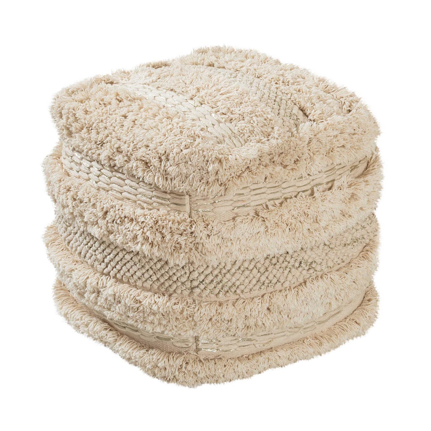Yorba Cotton Pouf
