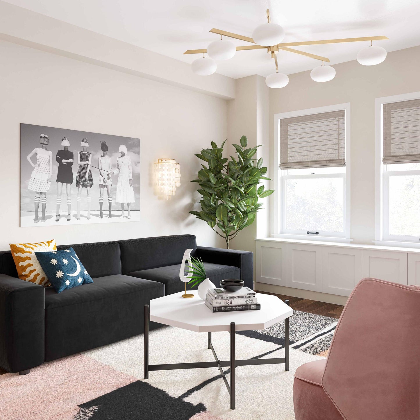 Ursula Mango Wood Coffee Table