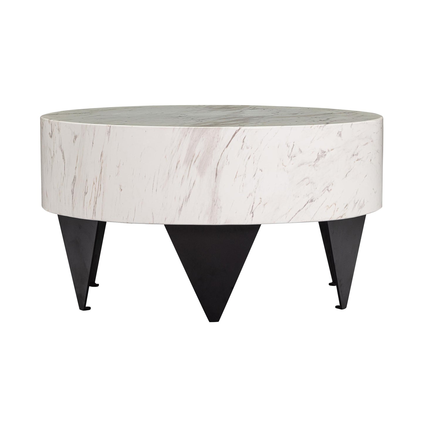 Mimi White Marble Coffee Table