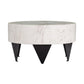 Mimi White Marble Coffee Table