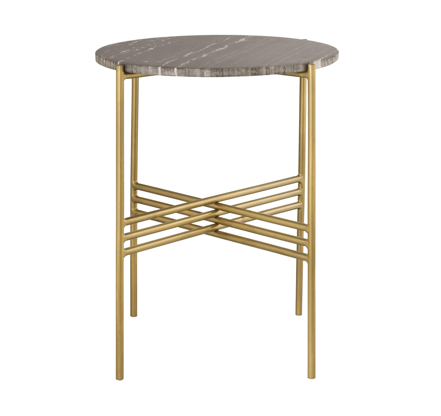 Cress Black Marble Side Table