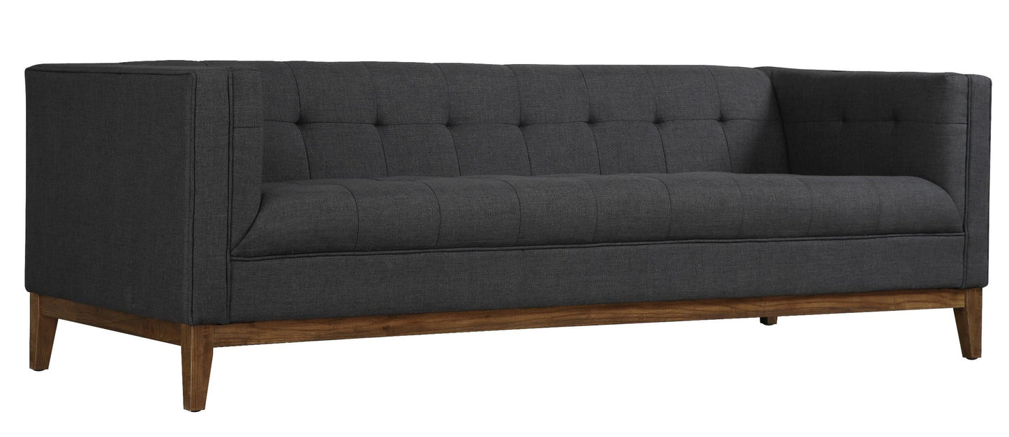 Gavin Grey Linen Sofa