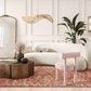 Carmel Blush Velvet Chair