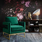 Avery Green Velvet Chair