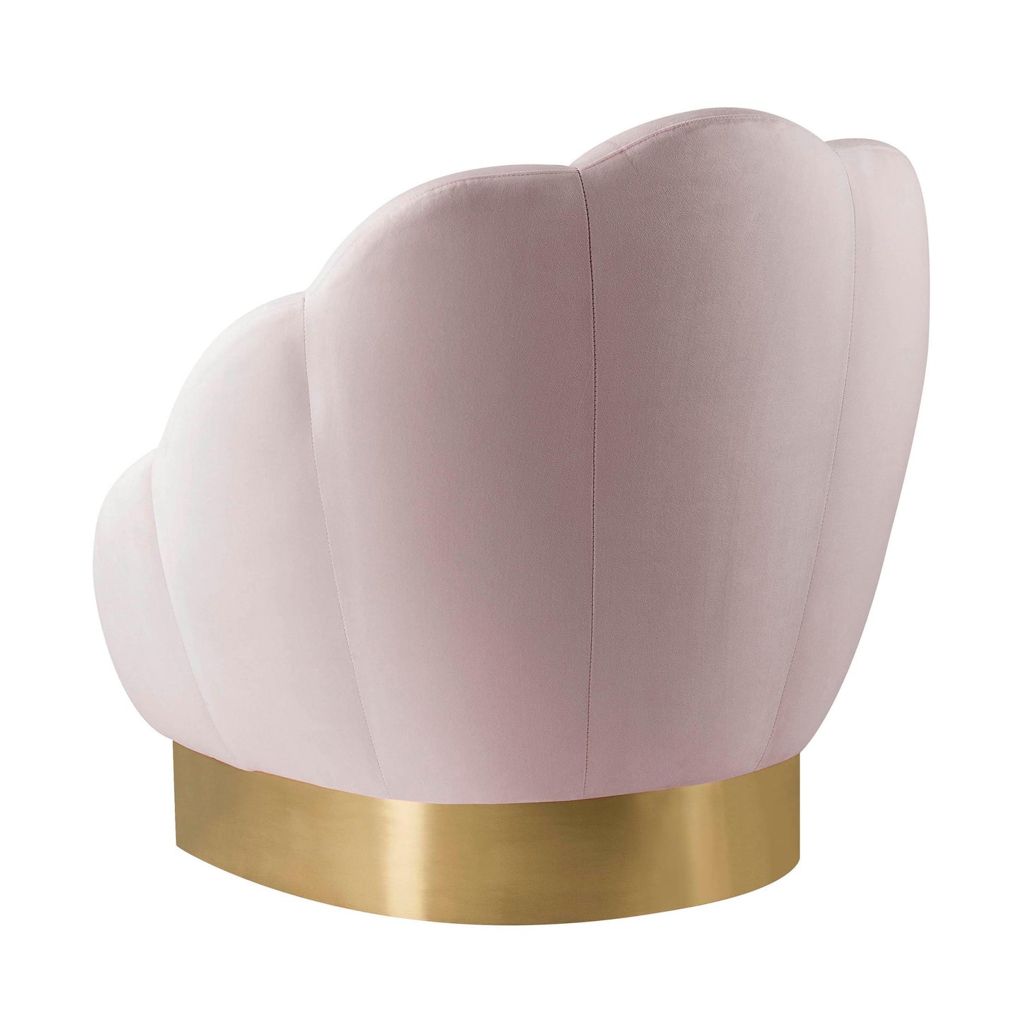 Bloom Blush Velvet Chair