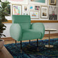 Babe Mint Green Velvet Chair