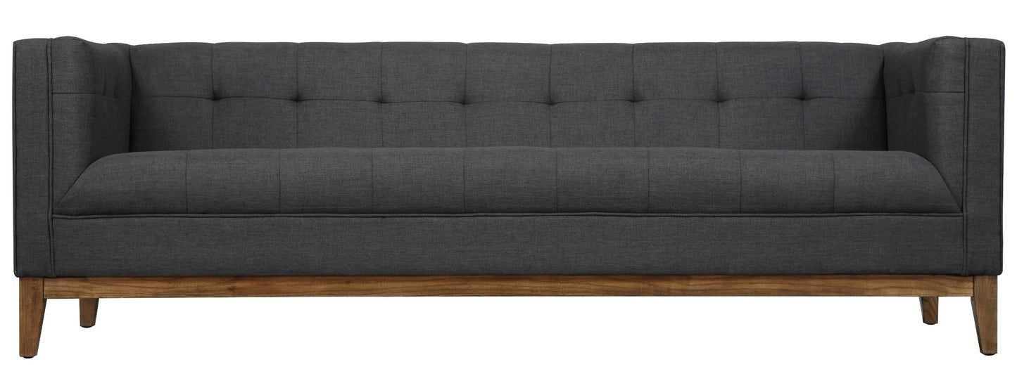 Gavin Grey Linen Sofa