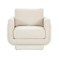 Rhonnie Cream Monotone Armchair