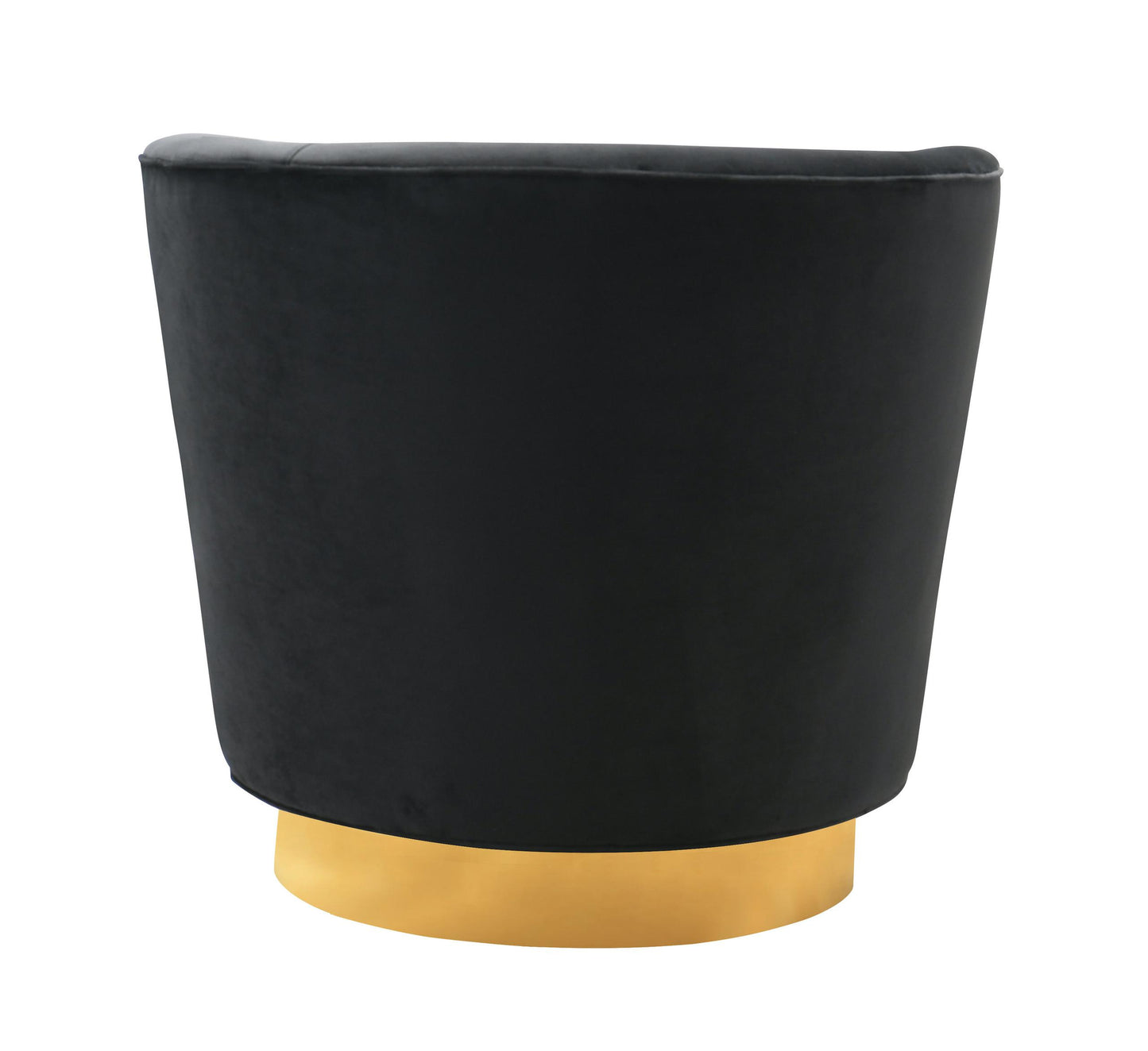 Noah Black Swivel Chair