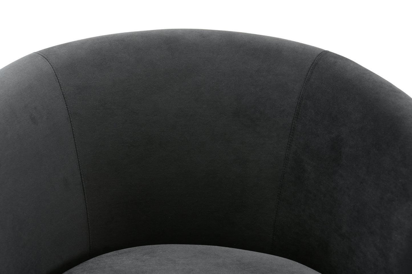 Noah Black Swivel Chair