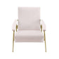 Abbey Blush Velvet Chair