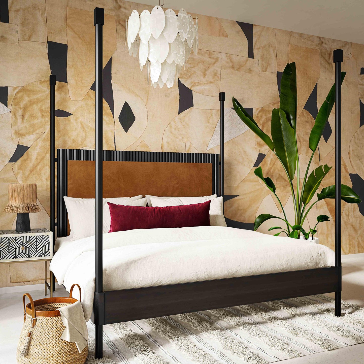 Ava Four-Poster Bed in King